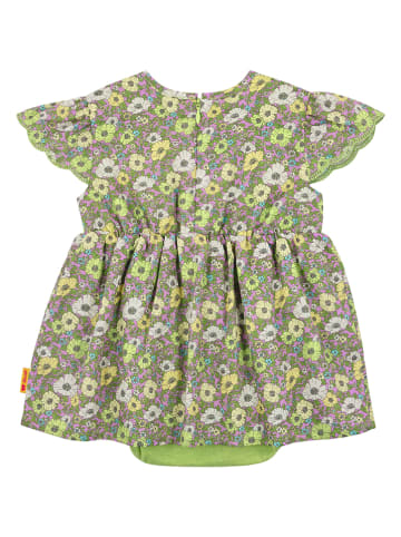 Bodykleid in Lila/ Grün