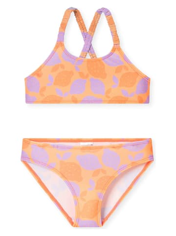 Bikini in Orange/ Flieder
