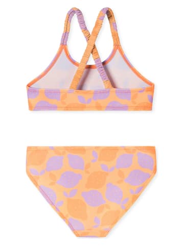 Bikini in Orange/ Flieder