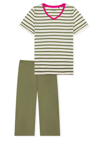 Pyjama in Oliv