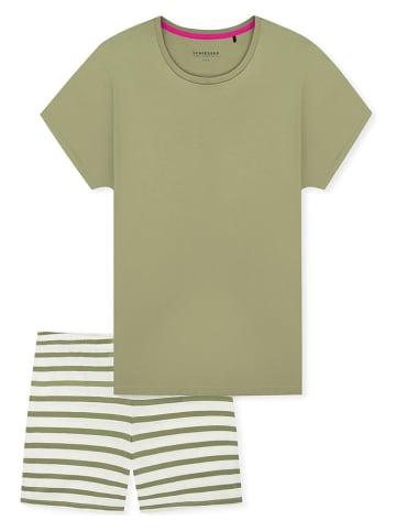 Pyjama in Oliv