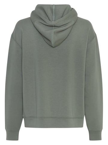 Hoodie "Ima Q" in Grün