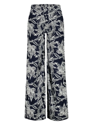 Marlenehose in Schwarz/ Weiß