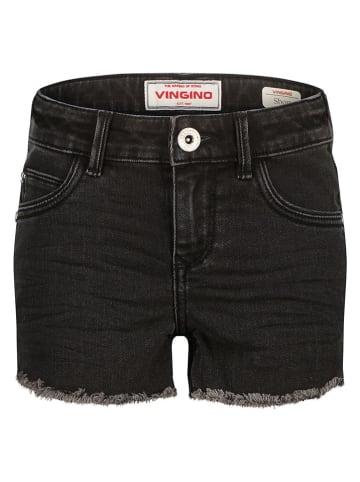 Jeans-Shorts in Creme