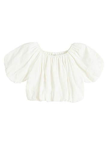 Bluse in Creme