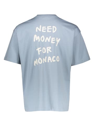 Shirt "Onsmoney" lichtblauw