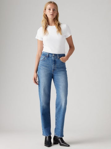 Spijkerbroek - straight fit - blauw