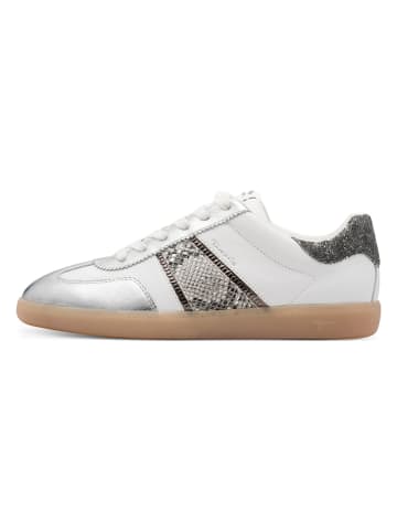 Sneakers in Silber/ Weiß