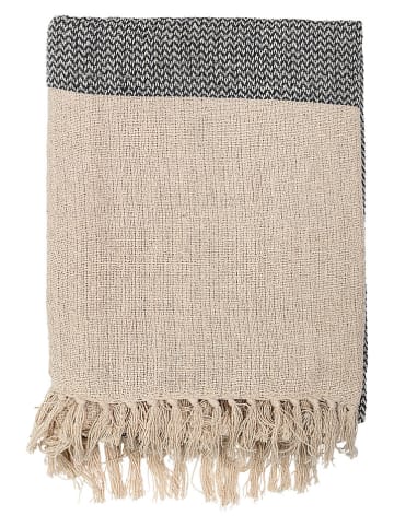 Wohndecke ''Matt'' in Beige/ Grau - (L)160 x (B)130 cm