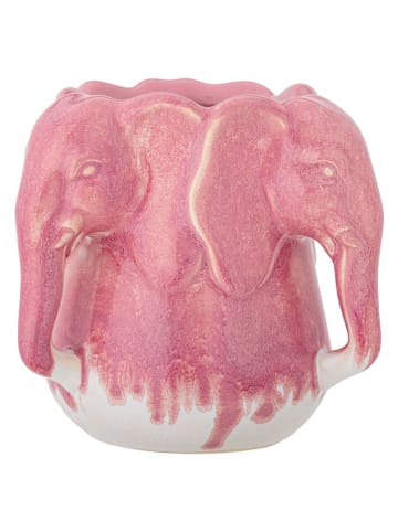 Vase "Pontus" in Rosa - (H)15,5 x Ø 15,5 cm