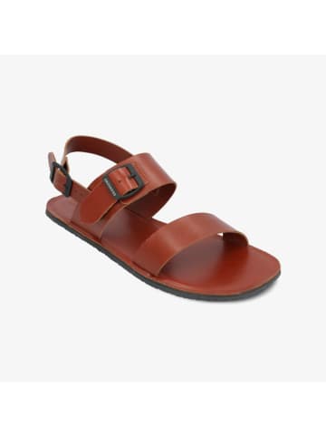 Leren barefootschoenen "Kos" lichtbruin