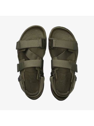 Leren barefootschoenen "Trace" kaki