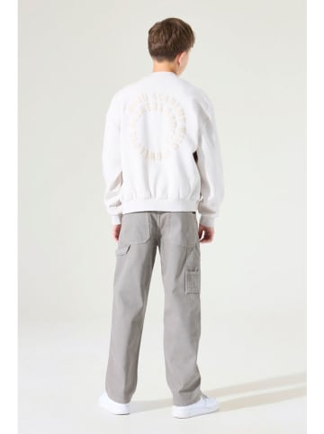 Cargohose in Grau