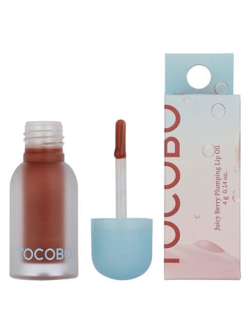 Olejek do ust "Juicy Berry Plumping - 04 Butter Brown" - 4 g