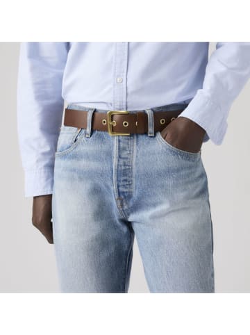 Leder-Gürtel in Braun