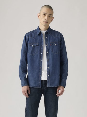 Jeanshemd - Regular fit - in Dunkelblau