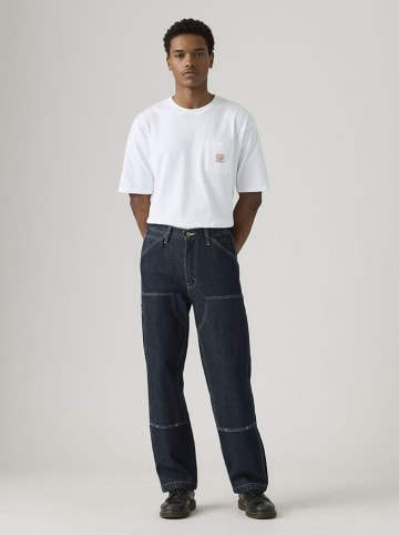 Spijkerbroek "568" - loose fit - donkerblauw