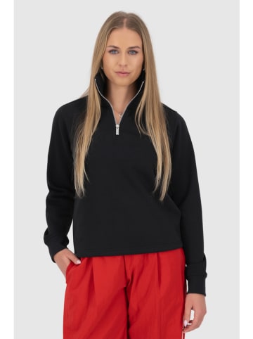 Sweatshirt in Schwarz