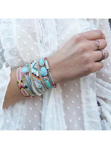 Verzilverde armband "Cardamine"