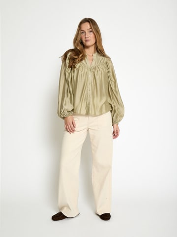 Blouse "Ida" olijfgroen