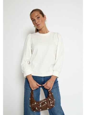 Sweatshirt "Fiola" in Weiß
