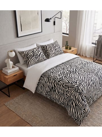 Bettwäsche-Set "Zebra" in Schwarz/ Weiß