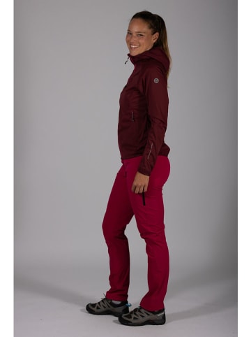 Softshelljas "Wildbarren" bordeaux