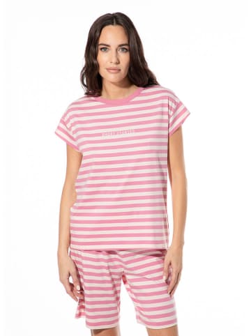 Pyjama-Oberteil in Rosa