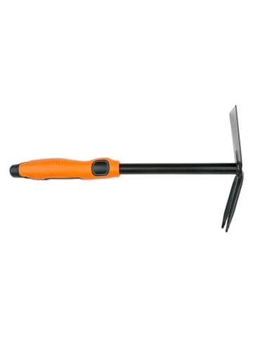 Kultywator ręczny w kolorze pomarańczowo-czarnym - wys. 30 cm