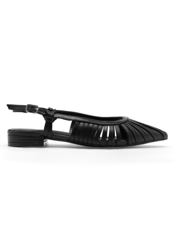 Slingballerinas in Schwarz