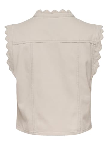 Weste in Beige