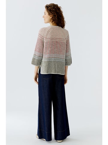 Pullover in Rosa/ Rot/ Grün