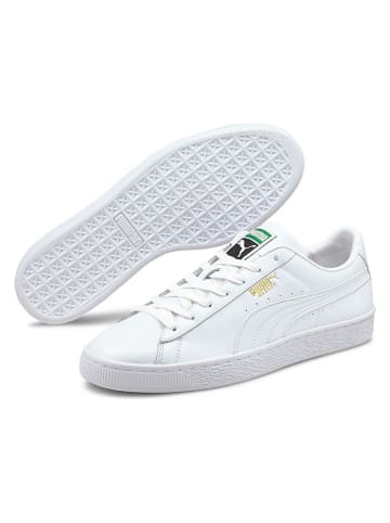 Skórzane sneakersy "Basket Classic XXI" w kolorze białym