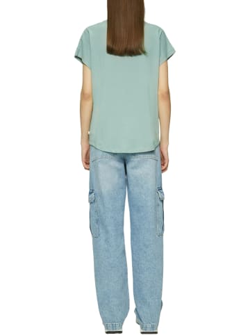 Shirt in Türkis