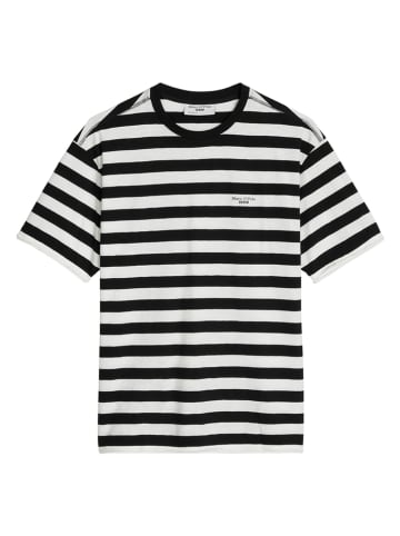 Shirt in Schwarz/ Weiß