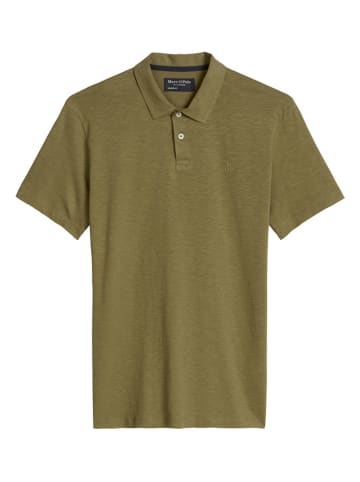Poloshirt in Oliv