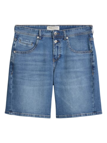 Spijkershort blauw