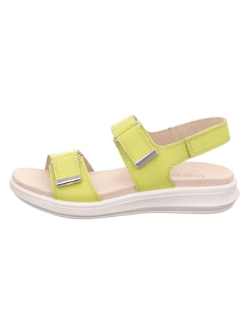 Leder-Sandalen "Ella" in Grün