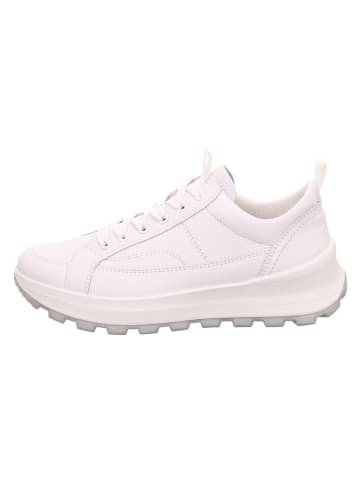 Skórzane sneakersy "T4 RUN" w kolorze białym