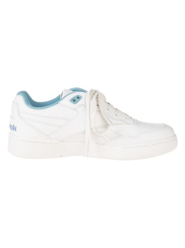 Leder-Sneakers "BB 4000 II" in Weiß/ Hellblau