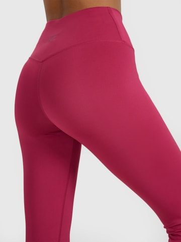 Legginsy sportowe w kolorze różowym