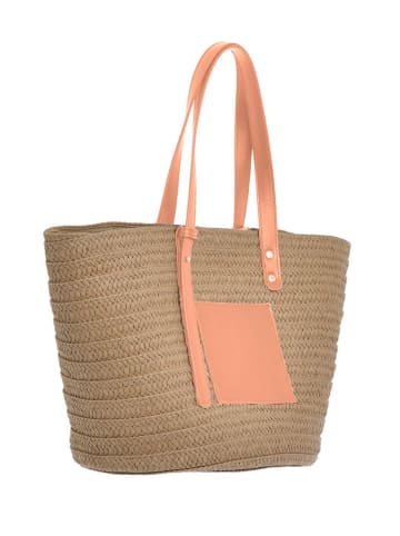 Shopper in Beige - (B)47 x (H)27 cm