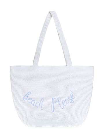 Shopper in Weiß - (B)52 x (H)30 cm