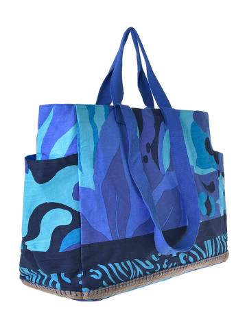 Shopper in Blau - (B)48 x (H)38 x (T)18 cm