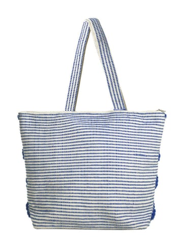 Schultertasche in Blau - (B)38 x (H)38 x (T)15 cm