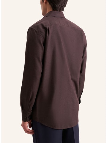 Hemd - Regular fit - in Braun