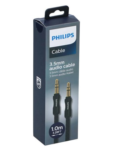 3,5 mm-Audiokabel ''DLC2403B/04'' in Schwarz - (L)100 cm