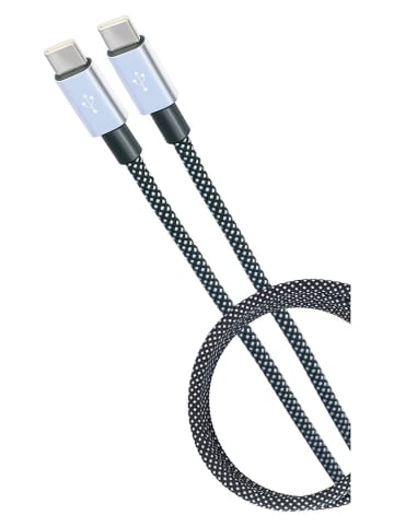 Kabel USB-C w kolorze czarnym - dł. 100 cm