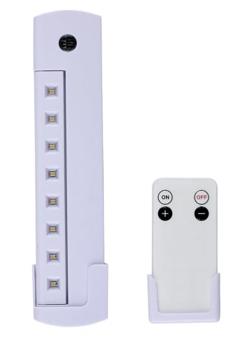 Lampka LED w kolorze białym do szafki - 5 x 23 x 2 cm