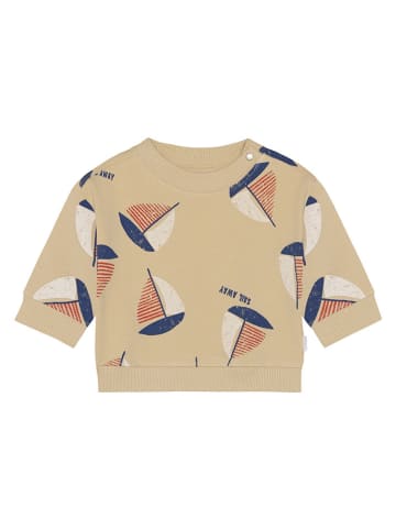 Sweatshirt in Beige